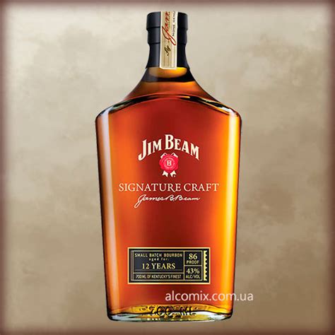 Купить виски Jim Beam Signature Craft 12 YO 1L (Джим Бим Сигнатур Крафт ...