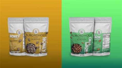 Almondholic Branding And Visual Identity On Behance