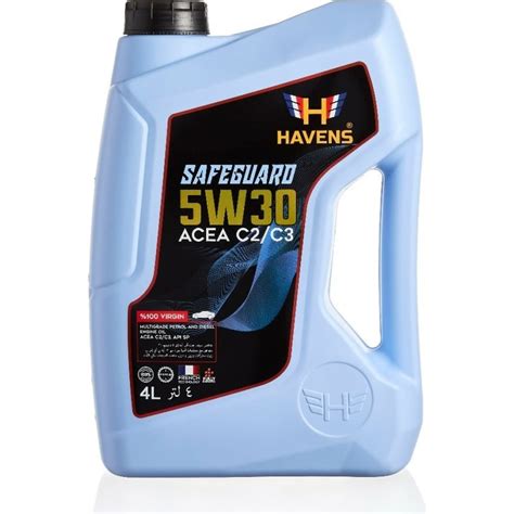 Моторное масло HAVENS Safeguard SAE 5W30 ACEA C2 C3 API SP SN PLUS