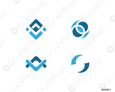 Chain Logo Design Stock Vector 2655811 Crushpixel