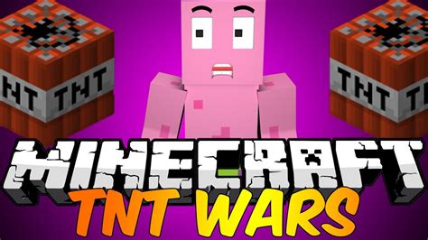 Minecraft Mini Game Modded Tnt Wars Comeback King Youtube