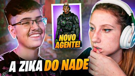 O NOVO AGENTE DO R6 QUE ME ASSUSTOU E A ZIKA DO NADE Rainbow Six