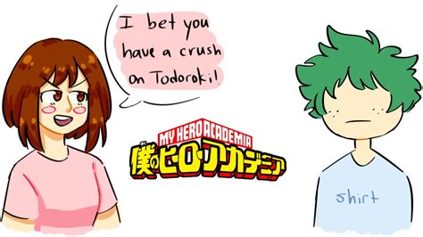 Dekus Crush My Hero Academia Comic Dub Youtube