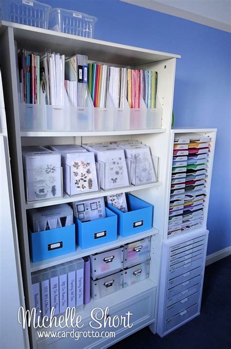 How To Declutter And Organize Craft Supplies Scrapbook Storage