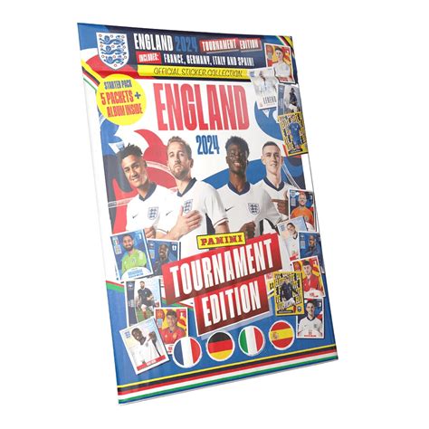 Panini England 2024 Football Sticker Collection Starter Pack