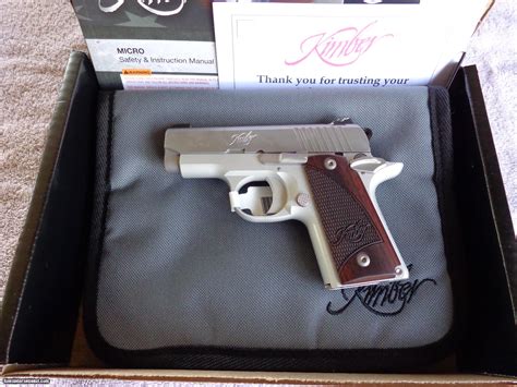 Kimber Stainless Micro Rosewood 380 Acp Nib Free Layaway