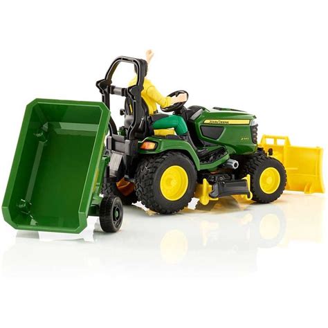 K P Bruder John Deere Tr Dg Rdstraktor X Sl Pvagn Figur