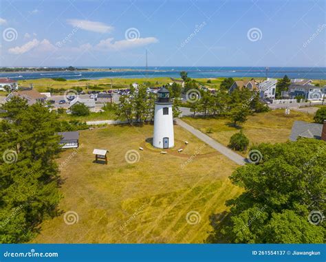 Plum Island Lighthouse Newburyport Ma Usa Stock Image Image Of