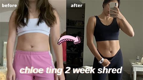 Abs In 2 Weeks I Tried Chloe Tings 2 Week Shred Challenge No Diet