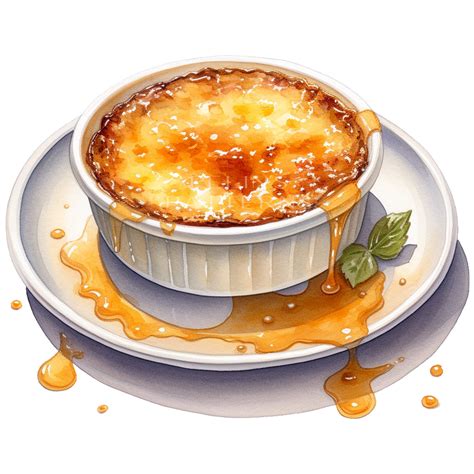 Creme Brulee Png Clipart Etsy