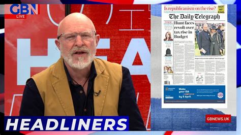 Simon Evans Brings You Tomorrow S Front Page Headlines Tonight Youtube