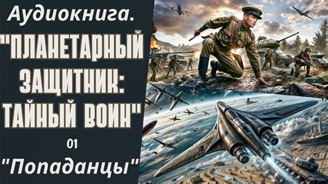 АУДИОКНИГА "ПОПАДАНЦЫ": ПЛАНЕТАРНЫЙ ЗАЩИТНИК | ТАЙНЫЙ ВОИН. КНИГА 1 ...