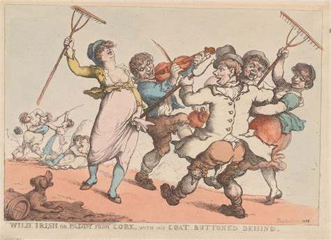 Irish Stereotype Cartoon 1800s Nypl Historynet