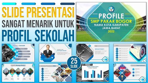 Slide Presentasi Powerpoint Yang Menarik Untuk Profil Sekolah Youtube