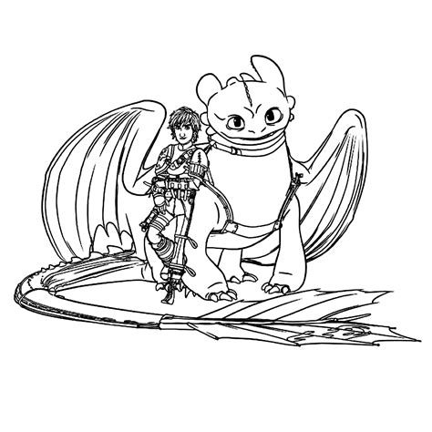 Collection Of How To Train Your Dragon Coloring Pages Free Printable