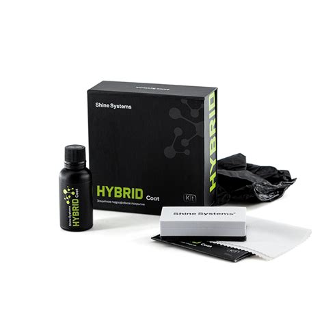 HYBRID Coat - защитное гидрофобное покрытие (набор) - Shine Systems