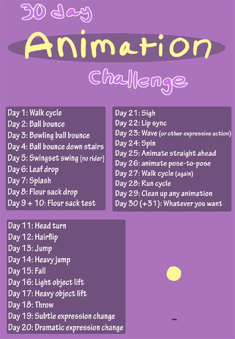 30 Day Challenge Animationport Creative Drawing Prompts 30 Day Art Challenge Art Style