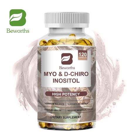 BEWORTHS Myo D Chiro Inositol Capsules Ideal 40 1 Ratio Myo Inositol