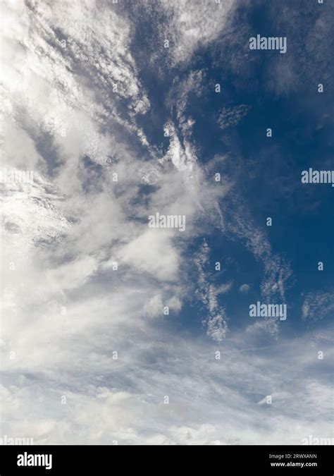 Cloudy Blue Sky Stock Photo Alamy