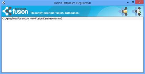 Fusion Databases Fact Sheet Fusion Help