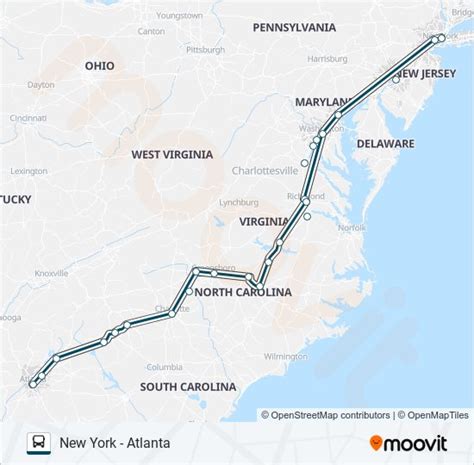 Ruta Greyhound Us0670 Horarios Paradas Y Mapas Atlanta Bus Station