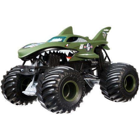 Hot Wheels Monster Jam Tiger Shark Walmart Hot Wheels