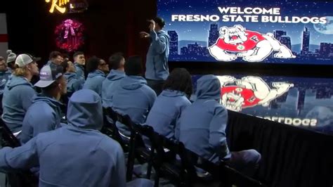 Fresno State Bulldogs Make Jimmy Kimmel Live Appearance Ahead Of Bowl