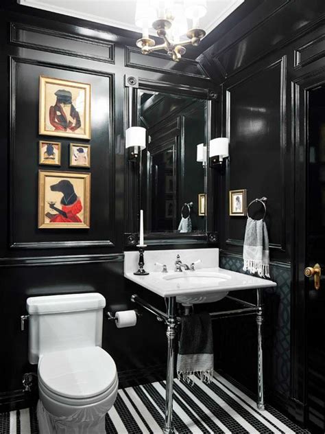 5 Black Powder Rooms I Cant Get Enough Of This Is Our Bliss In 2024