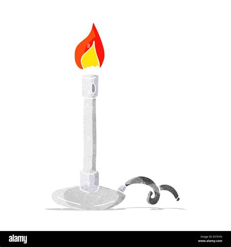 Cartoon Bunsen Burner Stock Vector Image Art Alamy