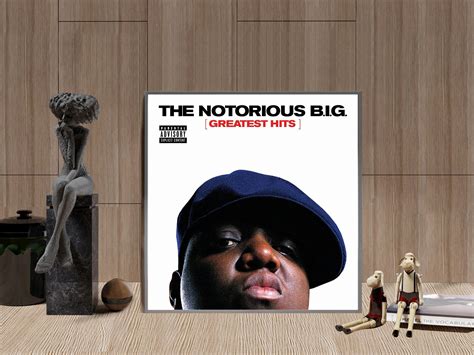 Notorious B.I.G. Greatest Hits Biggie Smalls Album Cover | Etsy