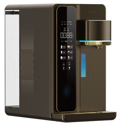 Desktop Hydrogen Water Purifier Machine Hot And Cold Water Dispenser Table Top Reverse Osmosis