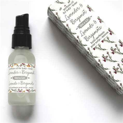 Lavender And Bergamot Perfume Oil Kellys Flowers And T Boutique