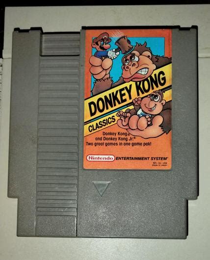 Donkey Kong Classics Item Only Nes