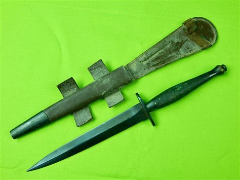 RARE British English WW2 Fairbairn Sykes Commando Fighting Knife Dagge ...