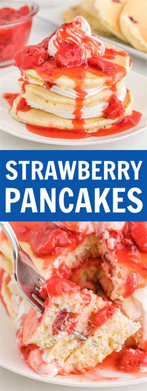 Strawberry Pancakes Belle Of The Kitchen