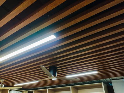 Eco Wood Baffle Ceiling 2700mm X 50mm X 60mm Home Central Philippines