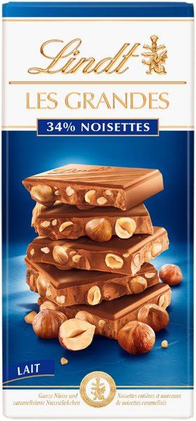 Lindt Les Grandes Lait Noisettes 34 150g X 13 Suessigkeiten Kaufen