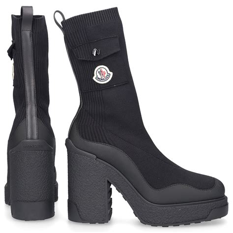 Moncler Ankle Boots Splora Pocket Stretch In Blue Lyst