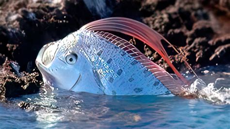 Oarfish The Real Sea Serpent Deepsea Creature Youtube