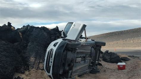 Volcó una camioneta en Antofagasta de la Sierra Catamarca Actual