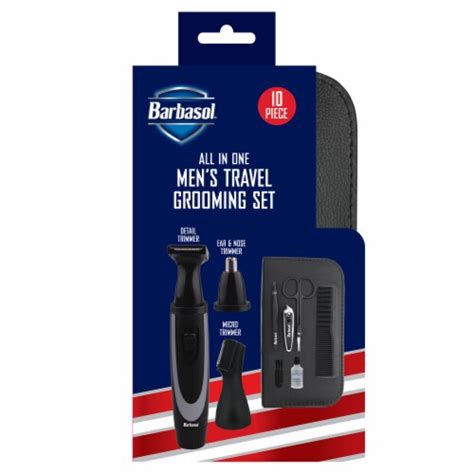 Barbasol Men S Travel Grooming Set Pc Kroger