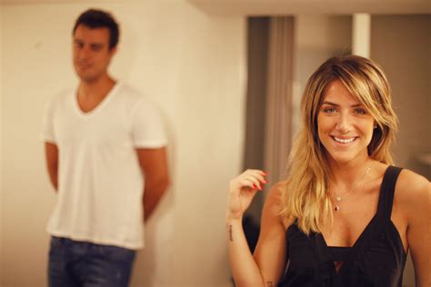 Giovanna Ewbank e Joaquim Lopes mostram bastidores de peça fotos em