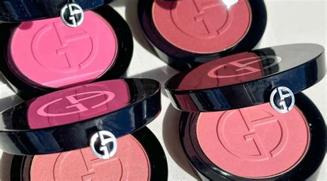 Armani Luminous Silk Glow Blush Swatches