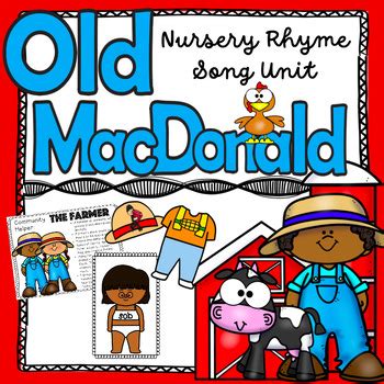 Old MacDonald Nursery Rhyme Activity Pack | Nursery Rhyme Activities & Centers