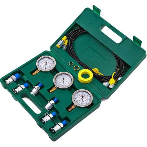 Vevor Hydraulic Pressure Test Kit Mpa Hydraulic Test Gauge Kit