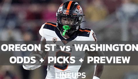 Oregon State Vs Washington Odds Picks Predictions 11 4 22