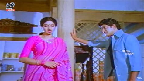 Krishna And Sridevi Interesting Ultimate Movie Scene Telugu Scenes