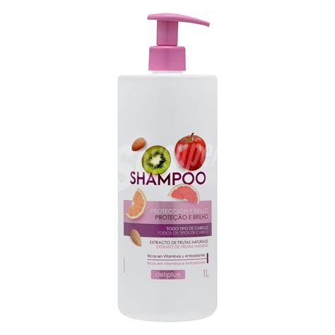 Deliplus Champu Cabello Normal Familiar Con Dosificador Botella 1000 Ml