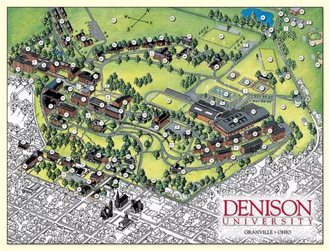 Printable Campus Map Ppt