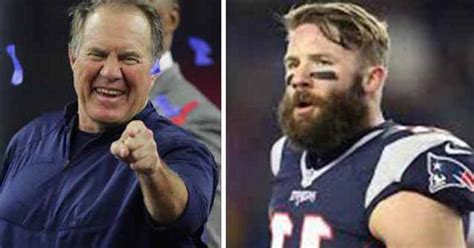 Patriots Wr Julian Edelman Accidentally Saw Naked Coach Belichick S